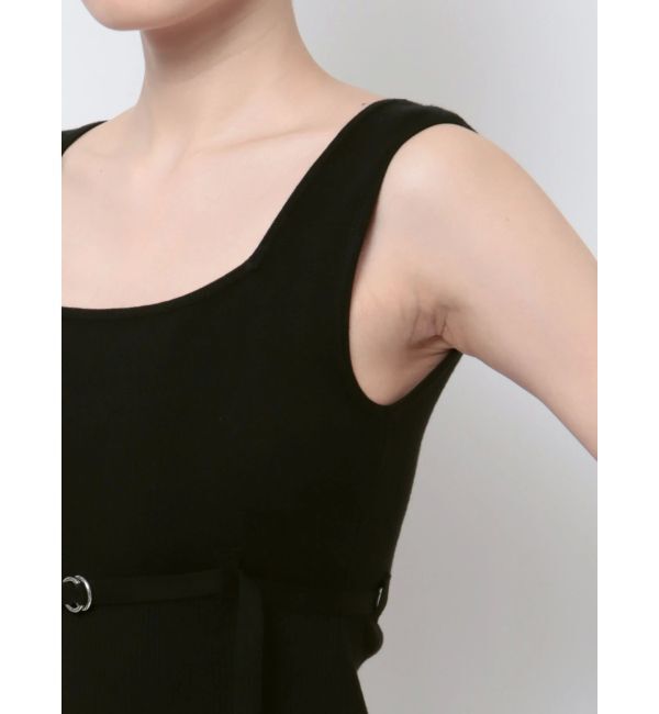 EMODA「ベルトマークリブスリットワンピース」|ワンピース|