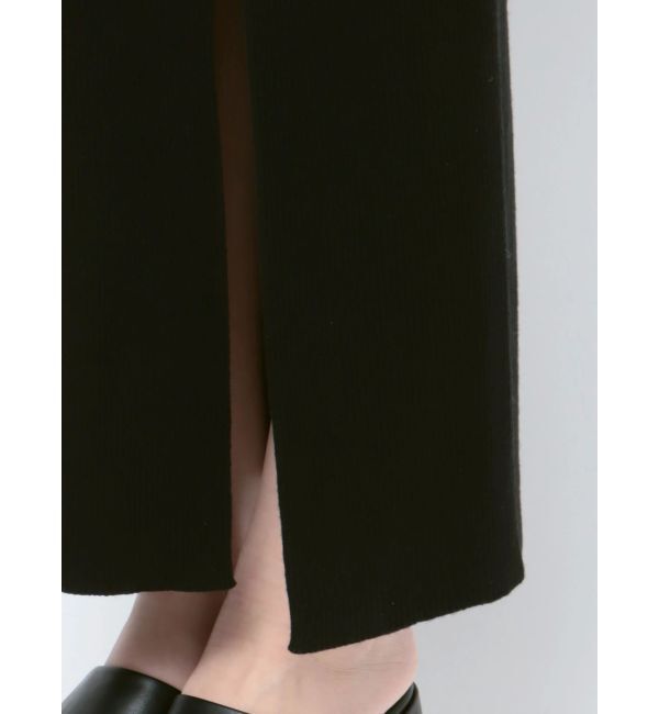 EMODA「ベルトマークリブスリットワンピース」|ワンピース|