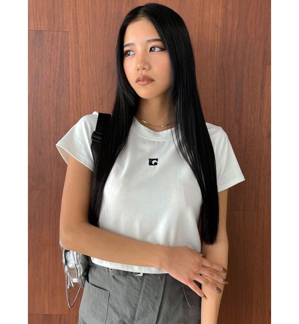 EMODA「ロゴミニマルTシャツ」|Tシャツ・カットソー|