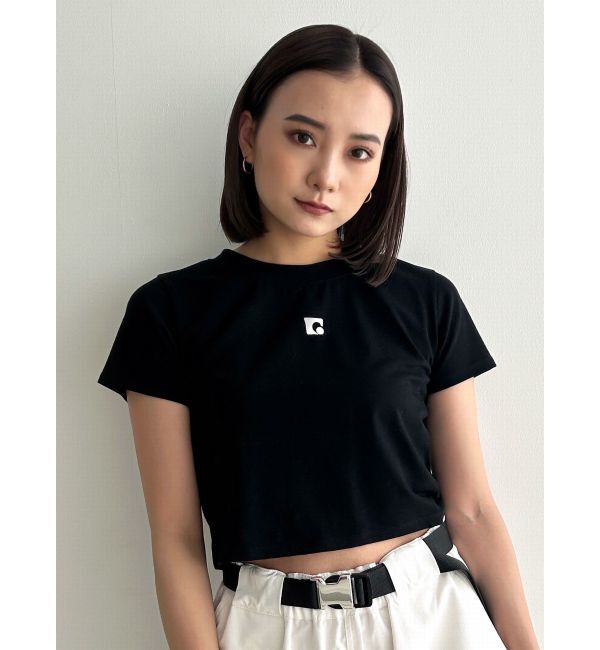 EMODA「ロゴミニマルTシャツ」|Tシャツ・カットソー|