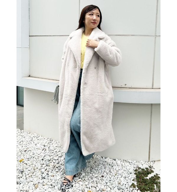 MERCURYDUO「フェイクファーロングコート」|その他|