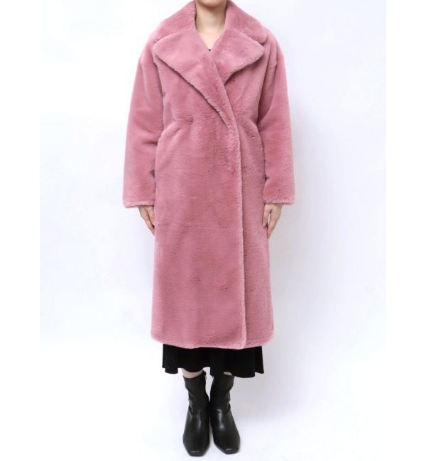 MERCURYDUO「フェイクファーロングコート」|その他|