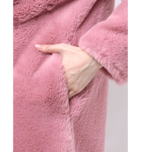 MERCURYDUO「フェイクファーロングコート」|その他|