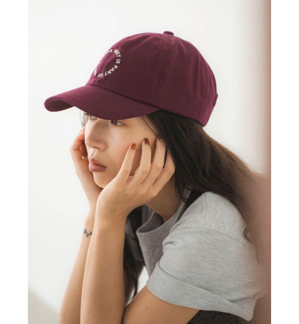 Ungrid「エンブロイダリーデザインキャップ」|キャップ・キャスケット|