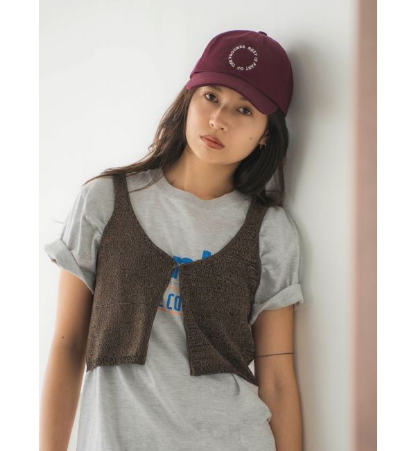 Ungrid「エンブロイダリーデザインキャップ」|キャップ・キャスケット|