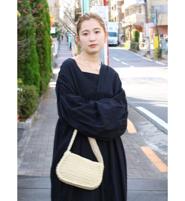 Ungrid「スリーブボリュームワンピース」|ワンピース|