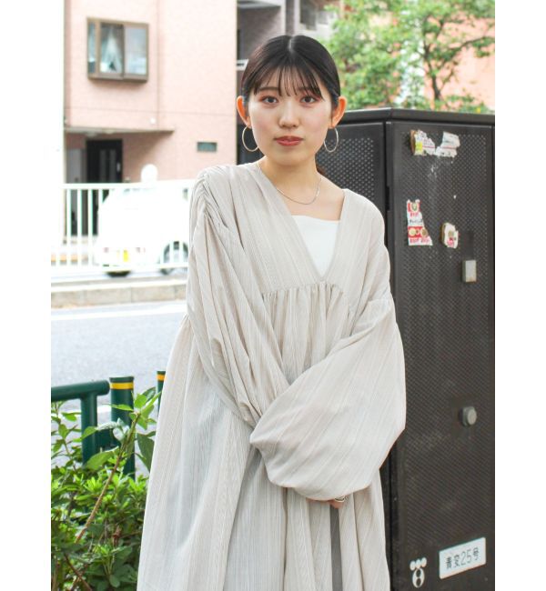 Ungrid「スリーブボリュームワンピース」|ワンピース|