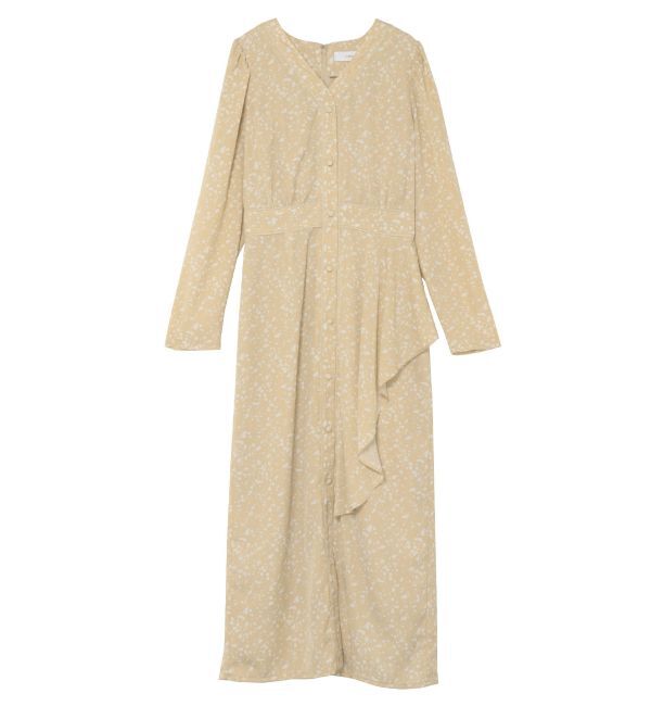 LAGUNAMOON「ラッフルペインティングワンピース」|ワンピース|