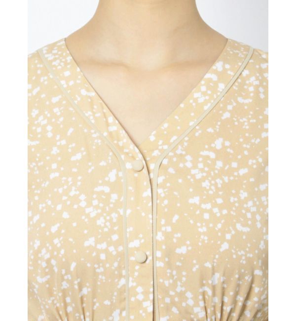 LAGUNAMOON「ラッフルペインティングワンピース」|ワンピース|