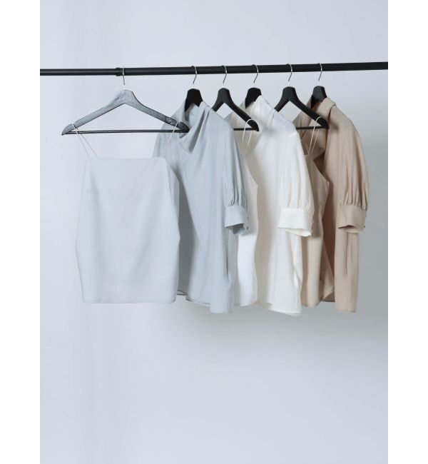 LAGUNAMOON「ドレープカラーブラウス」|シャツ・ブラウス|