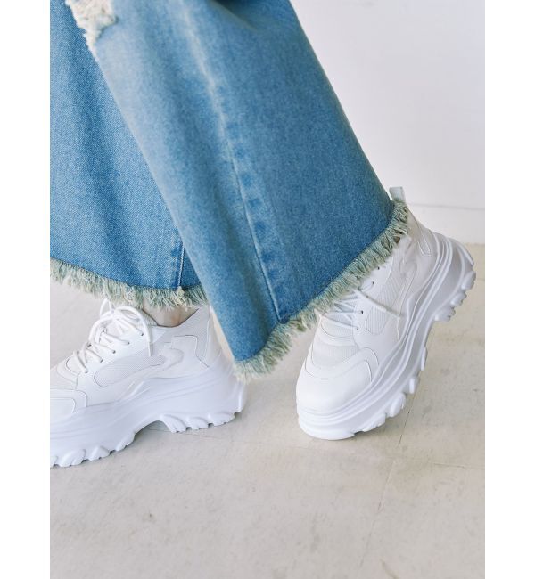 jouetie「ボリュームソールスニーカー」|スニーカー|オフホワイト