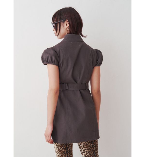 jouetie「ミリタリーZIPミニワンピース」|ワンピース|