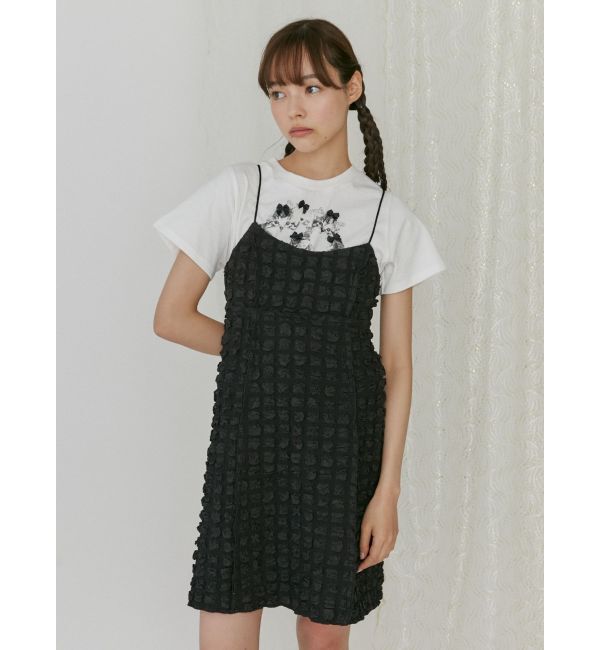 merry jenny「ぽこぽこミニキャミワンピース」|ワンピース|