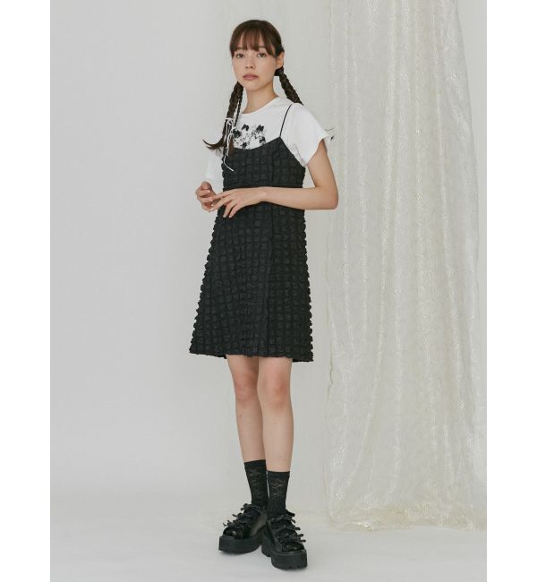 merry jenny「ぽこぽこミニキャミワンピース」|ワンピース|