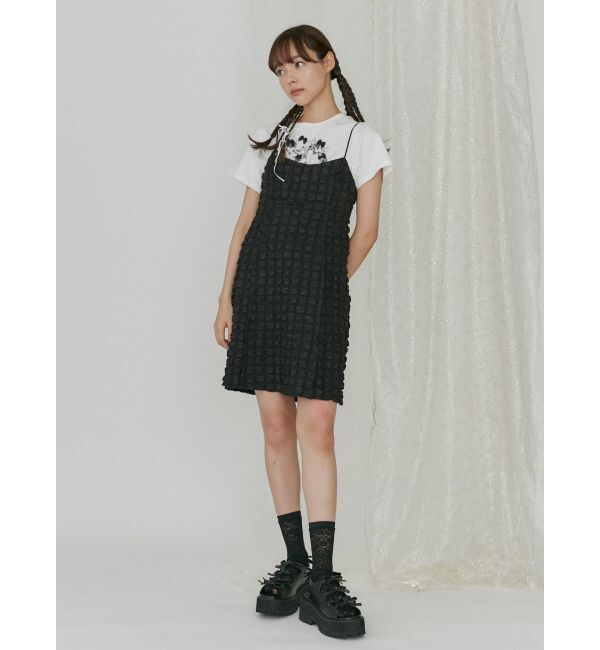 merry jenny「ぽこぽこミニキャミワンピース」|ワンピース|