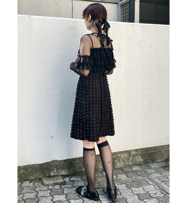 merry jenny「ぽこぽこミニキャミワンピース」|ワンピース|