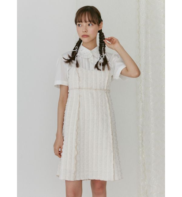 merry jenny「ぽこぽこミニキャミワンピース」|ワンピース|