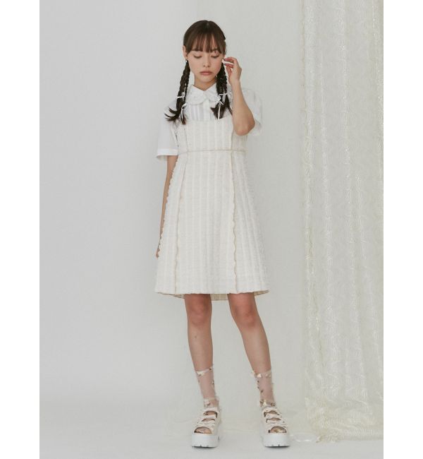 merry jenny「ぽこぽこミニキャミワンピース」|ワンピース|