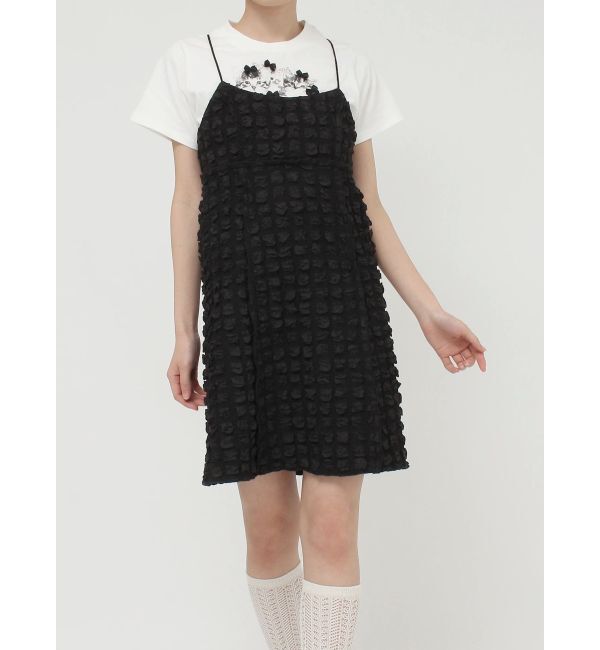 merry jenny「ぽこぽこミニキャミワンピース」|ワンピース|