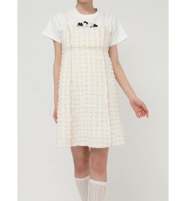 merry jenny「ぽこぽこミニキャミワンピース」|ワンピース|