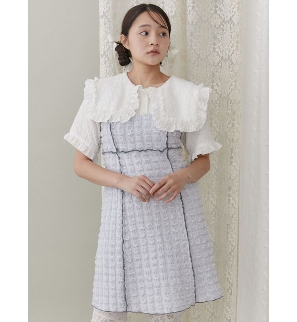 merry jenny「ぽこぽこミニキャミワンピース」|ワンピース|