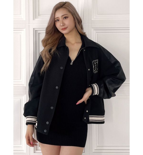 GYDA「DAMSEL BIG スタジャン」|ブルゾン・スタジャン|