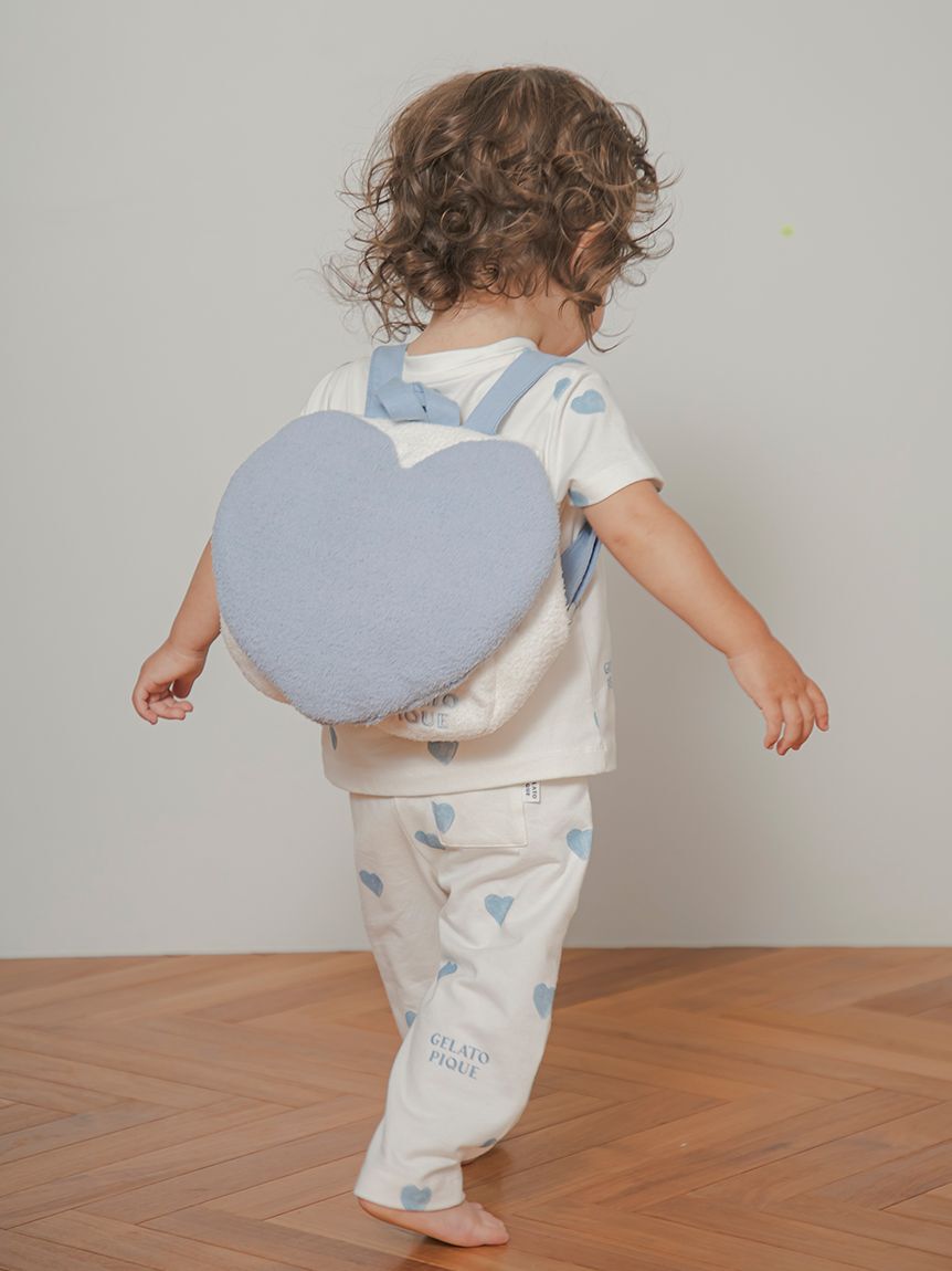 GELATO PIQUE KIDS & BABY「【KIDS】エアリーモコハートリュック」|リュック|BLU