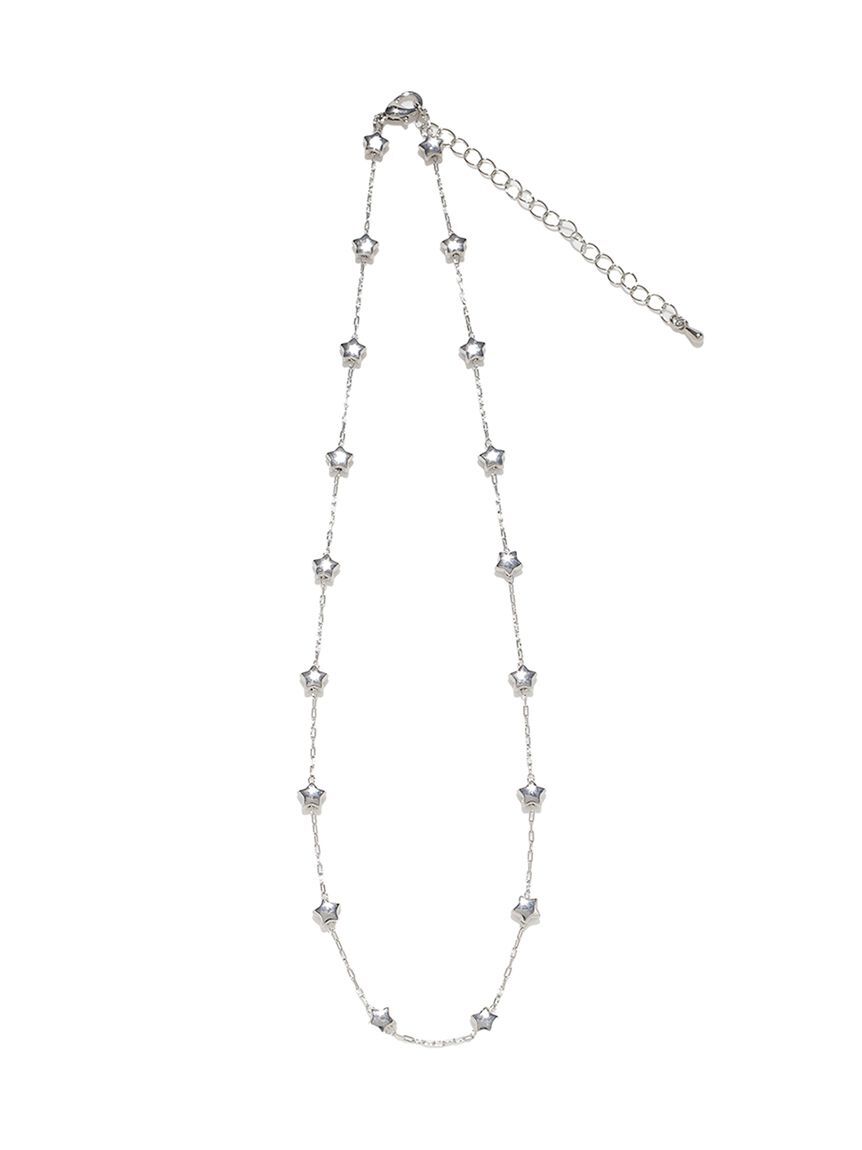 LILY BROWN「ダブルチェーンモチーフネックレス」|ネックレス|