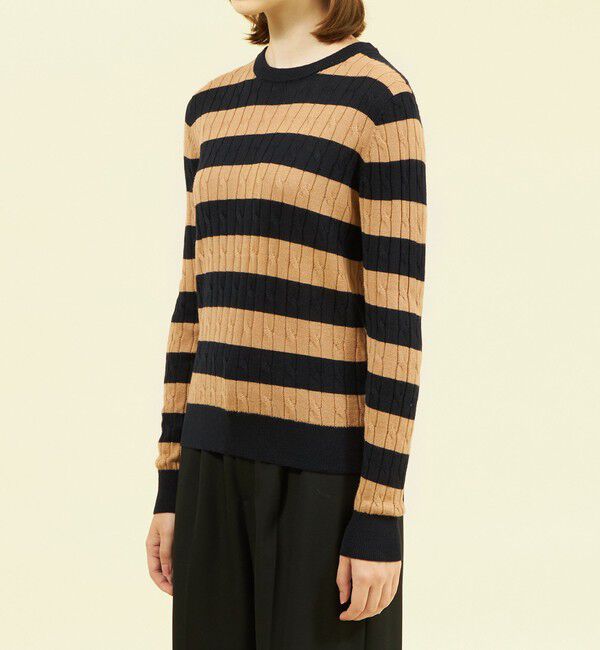 MACKINTOSH PHILOSOPHY「ケーブルニットプルオーバー」|ニット・セーター|