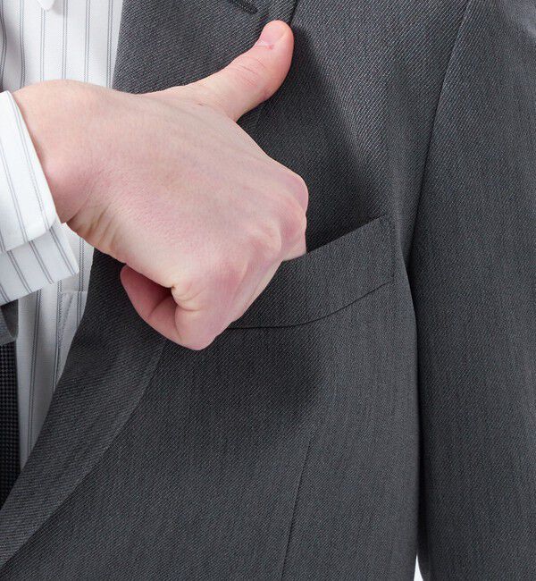 MACKINTOSH PHILOSOPHY「トロッター エクストラソリッド ジャケット ポリエステルキャバリーツイル」|テーラードジャケット|