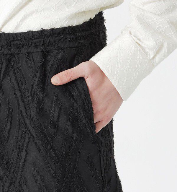  「カットジャカードイージーワイドパンツ」|その他|