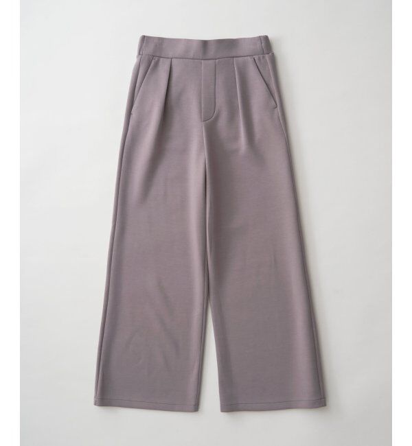 ikka「【洗濯機で洗える】GOKU楽ダンボールワイドパンツ」|その他|