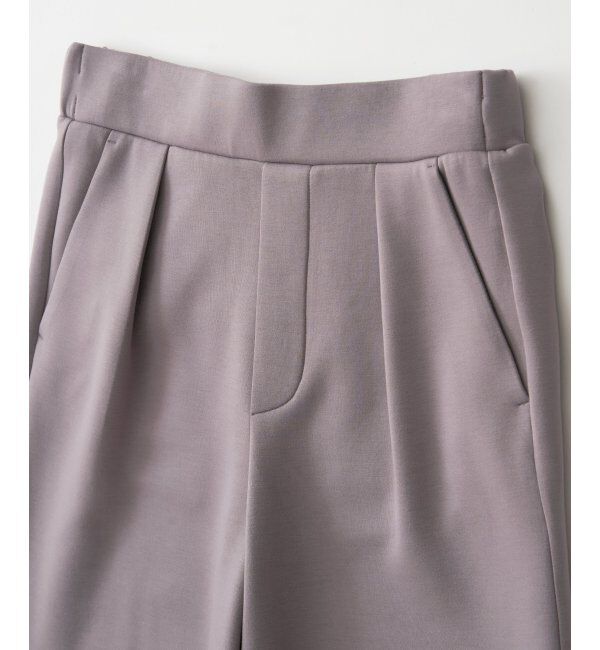 ikka「【洗濯機で洗える】GOKU楽ダンボールワイドパンツ」|その他|