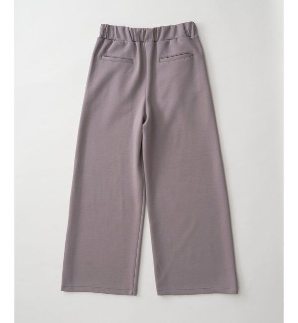 ikka「【洗濯機で洗える】GOKU楽ダンボールワイドパンツ」|その他|