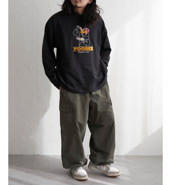 VENCE share style「髭相良刺繍Tee」|Tシャツ・カットソー|