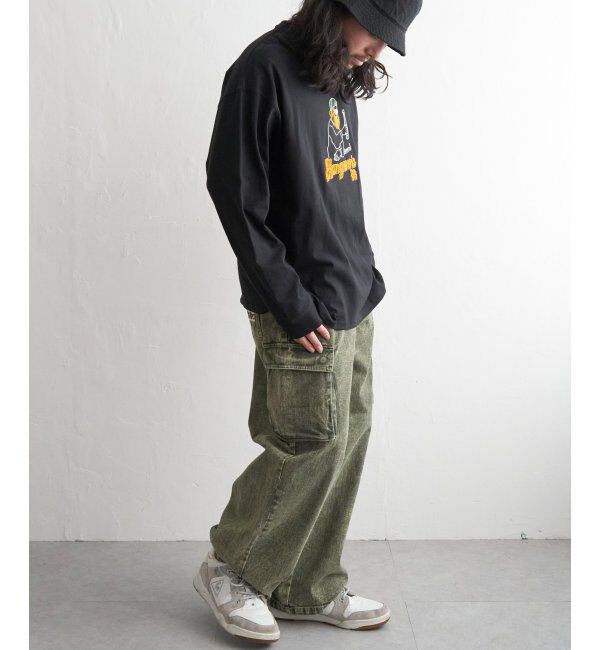 VENCE share style「髭相良刺繍Tee」|Tシャツ・カットソー|