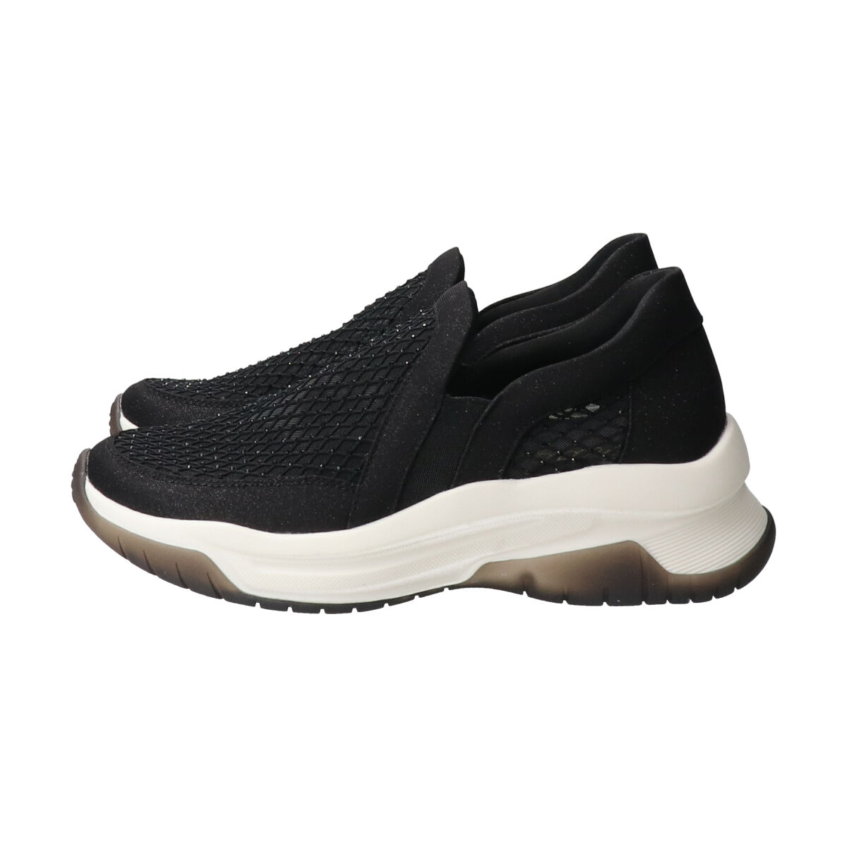 Bridget Birkin「【Bridget Birkin】ラインストーンメッシュスニーカー」|スニーカー|