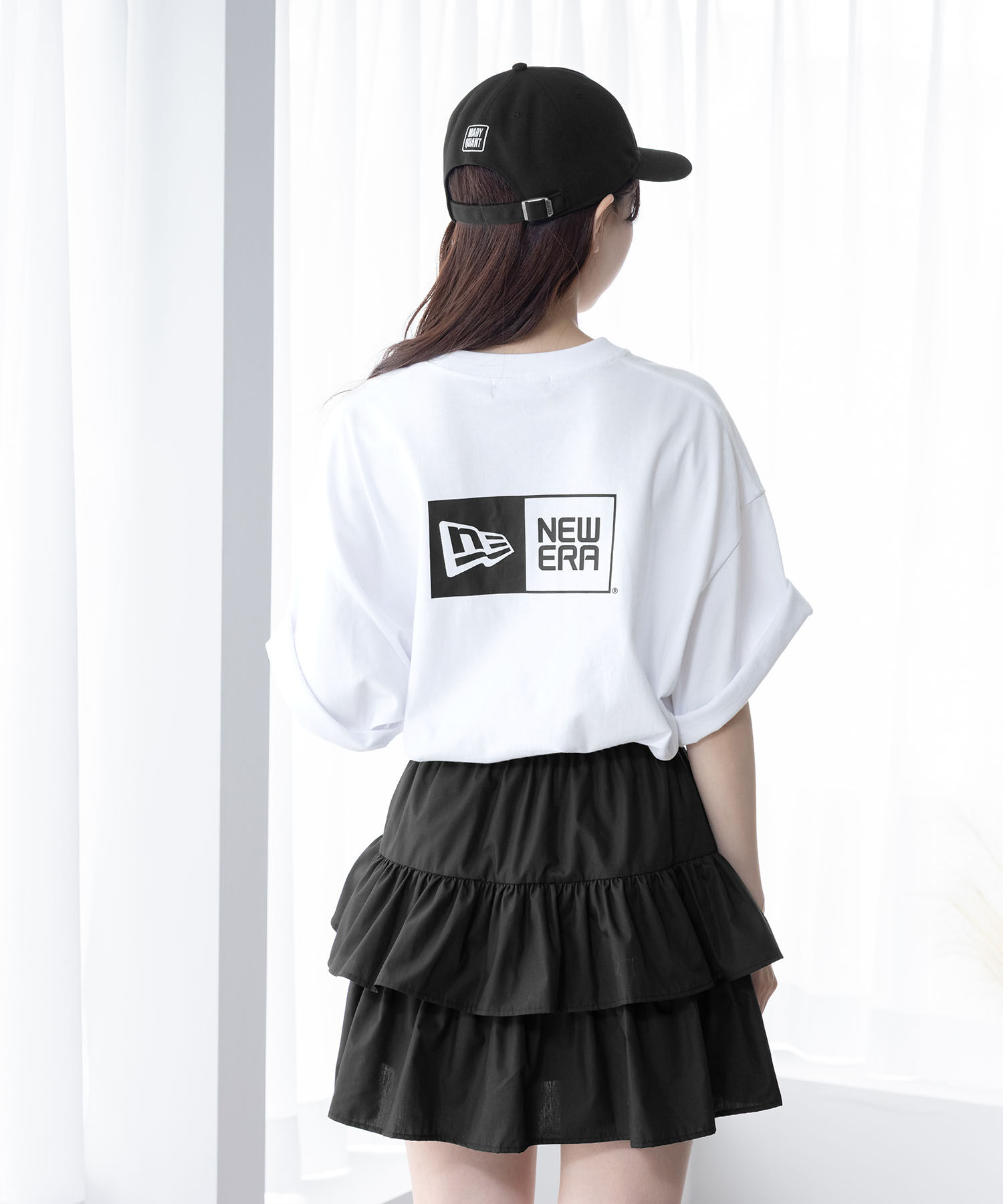 MARY QUANT「NEW ERA(R) &times; MARY QUANT ビッグ Tシャツ」|Tシャツ・カットソー|