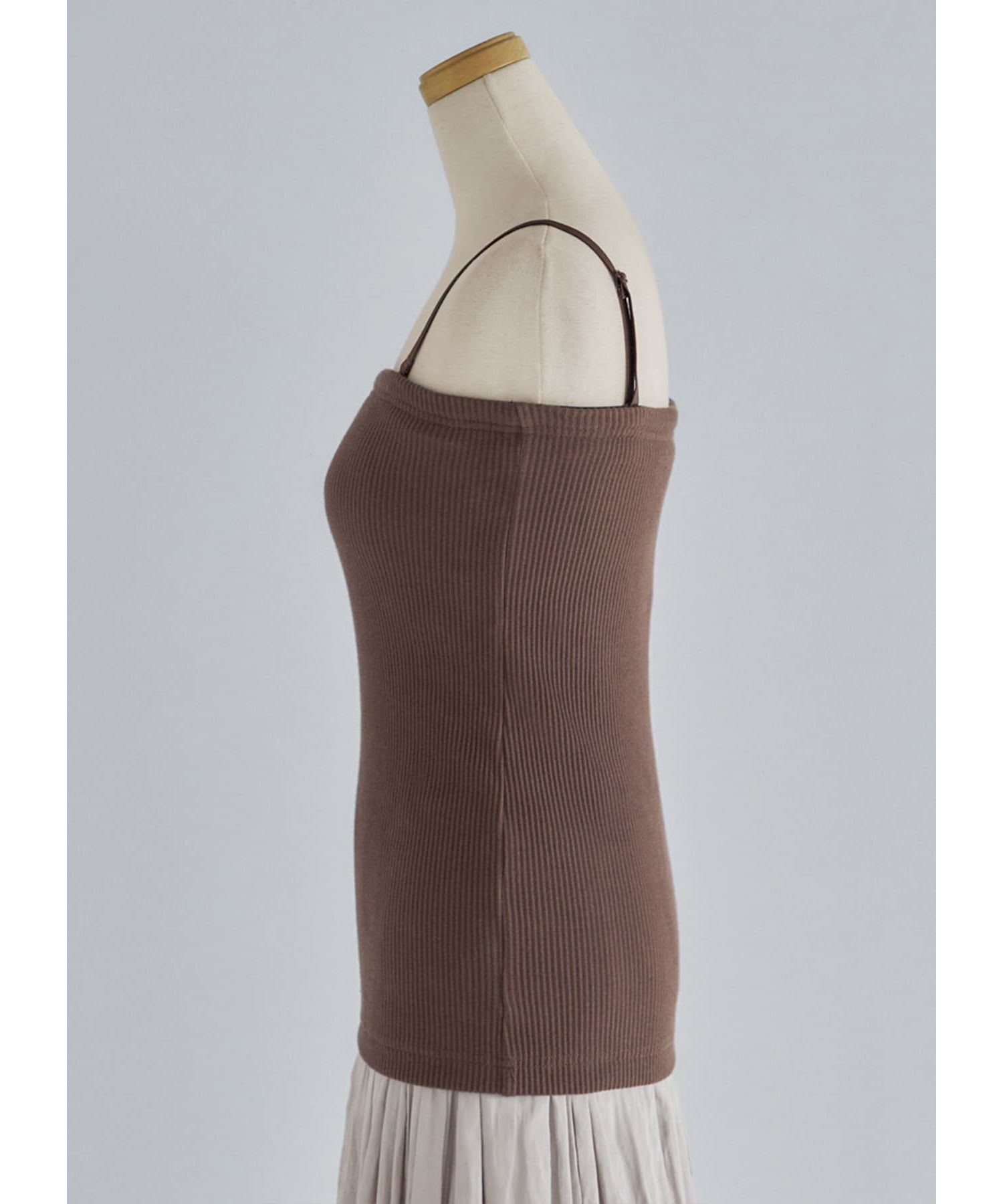 STYLE DELI「ホールドリブベアトップ」|インナー|