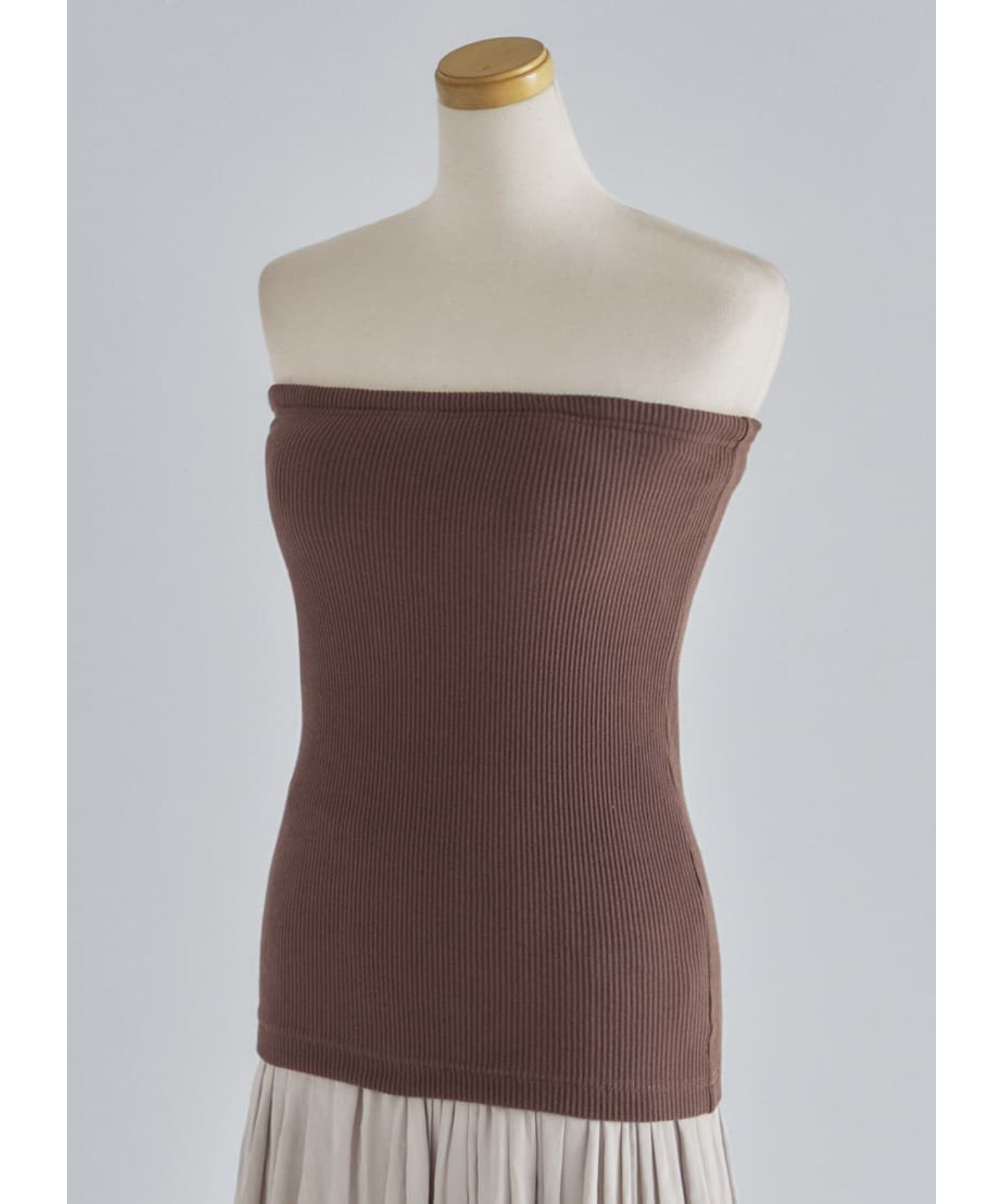 STYLE DELI「ホールドリブベアトップ」|インナー|