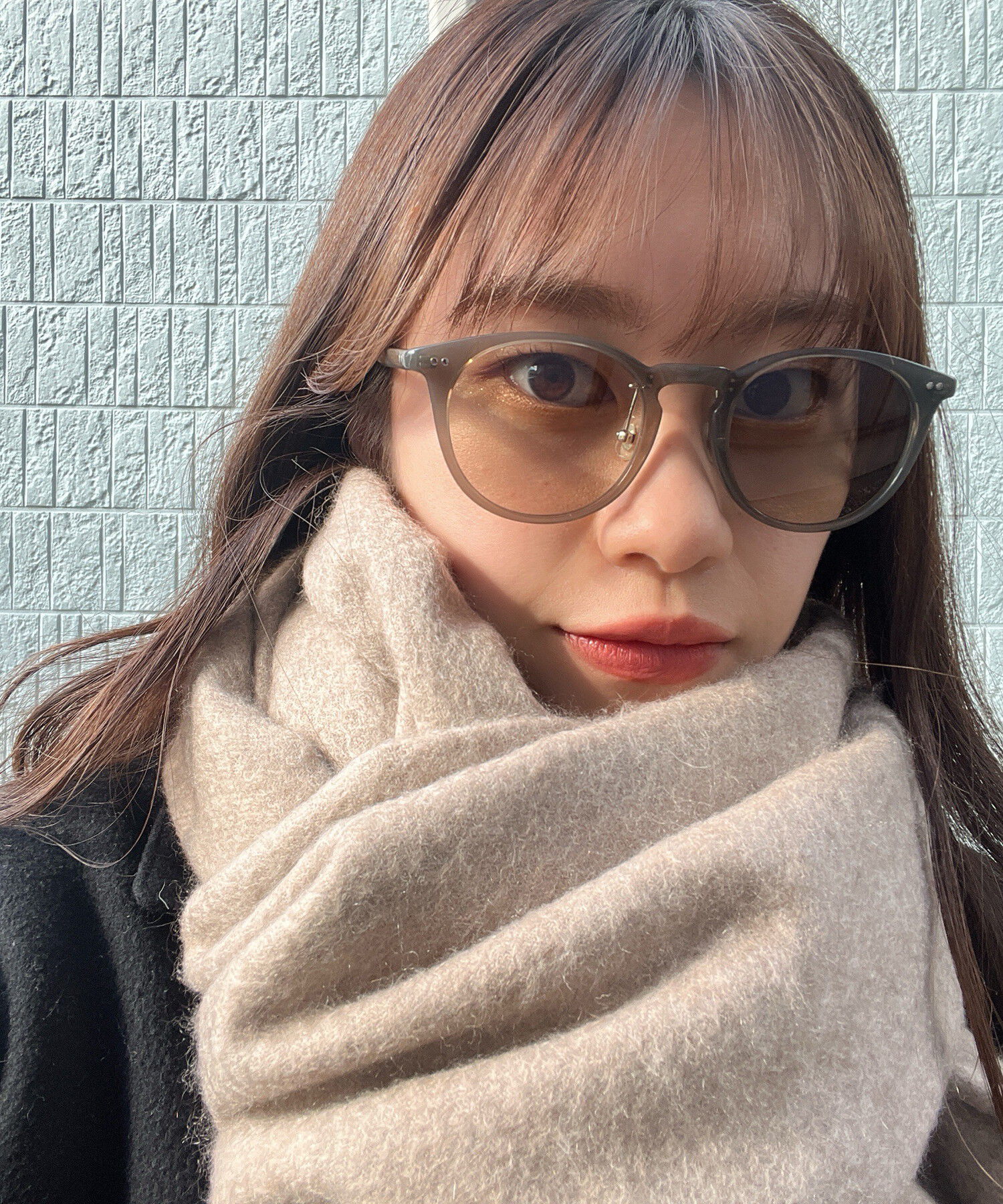  「ボストン型 サングラス | カラーレンズ 鼻パッド 紫外線防止 UVカット ユニセックス」|サングラス|ブラウン