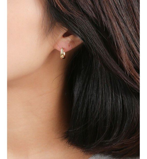 Jouete「フープピアス クラフト」|ピアス|