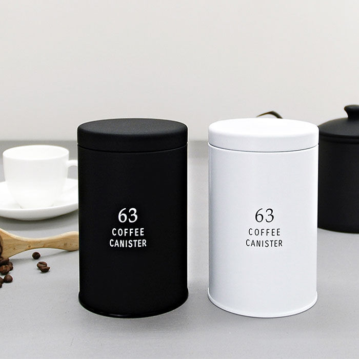 BACKYARD FAMILY「コーヒー キャニスター 缶 通販 コーヒー豆 保存容器 保存 ケース ブリキ缶 蓋付き ストッカー」|食器・キッチングッズ|