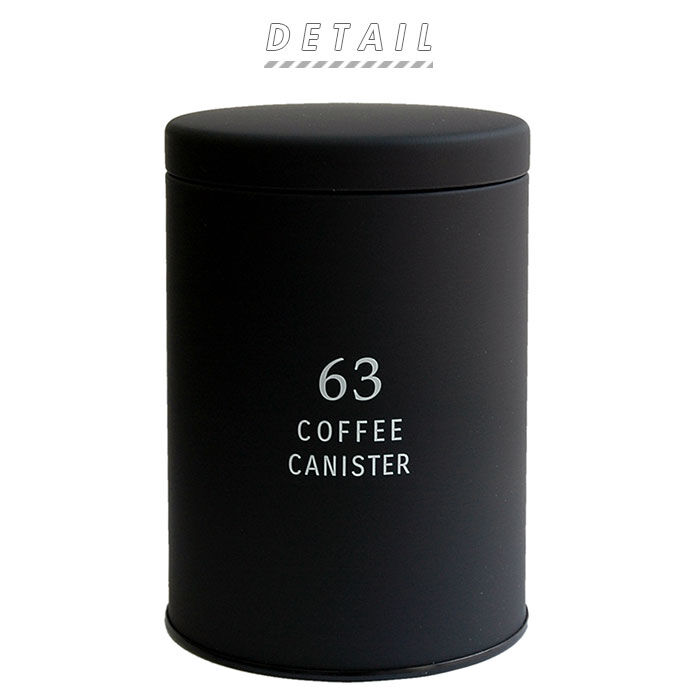 BACKYARD FAMILY「コーヒー キャニスター 缶 通販 コーヒー豆 保存容器 保存 ケース ブリキ缶 蓋付き ストッカー」|食器・キッチングッズ|