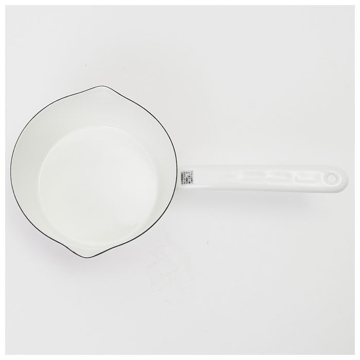 BACKYARD FAMILY「ミルクパン ホーロー 通販 琺瑯 ほうろう ホーロー鍋 琺瑯鍋 片手鍋 IH対応 両口ミルクパン」|食器・キッチングッズ|