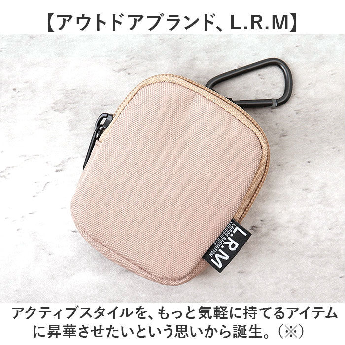 BACKYARD FAMILY「L.R.M ポーチ CMK-1079 通販 ミニポーチ カラビナ LRM カラビナ付きポーチ」|ポーチ|