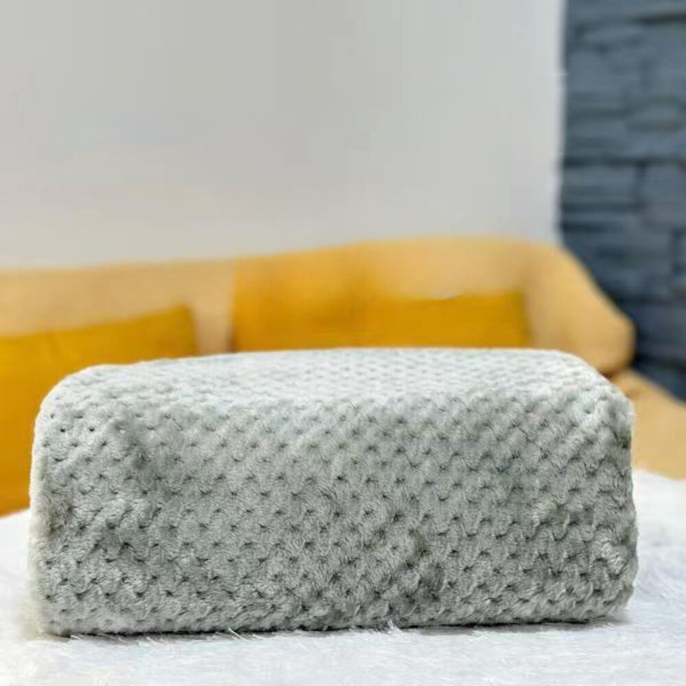 BACKYARD FAMILY「ペット ブランケット 通販 ペット毛布 毛布 犬毛布 猫毛布 暖かい ペットマット 無地 シンプル」|その他|グレー1