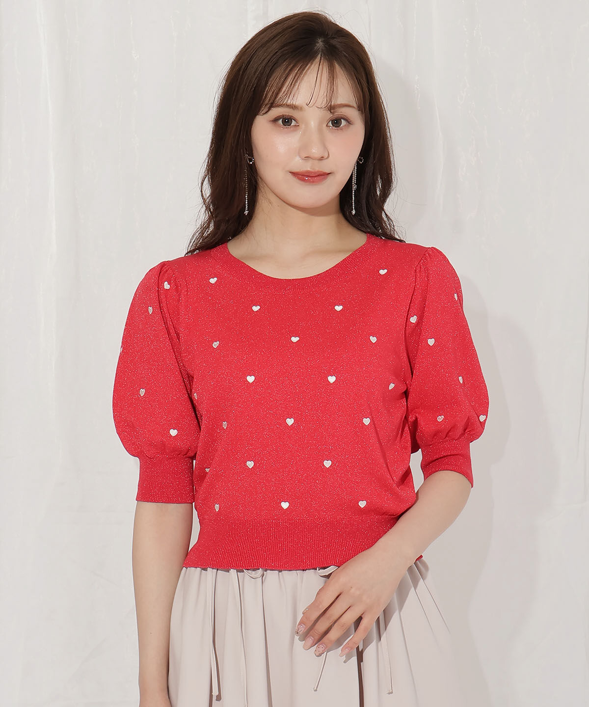 WILLSELECTION「バリエーションニット（ハート）」|ニット・セーター|