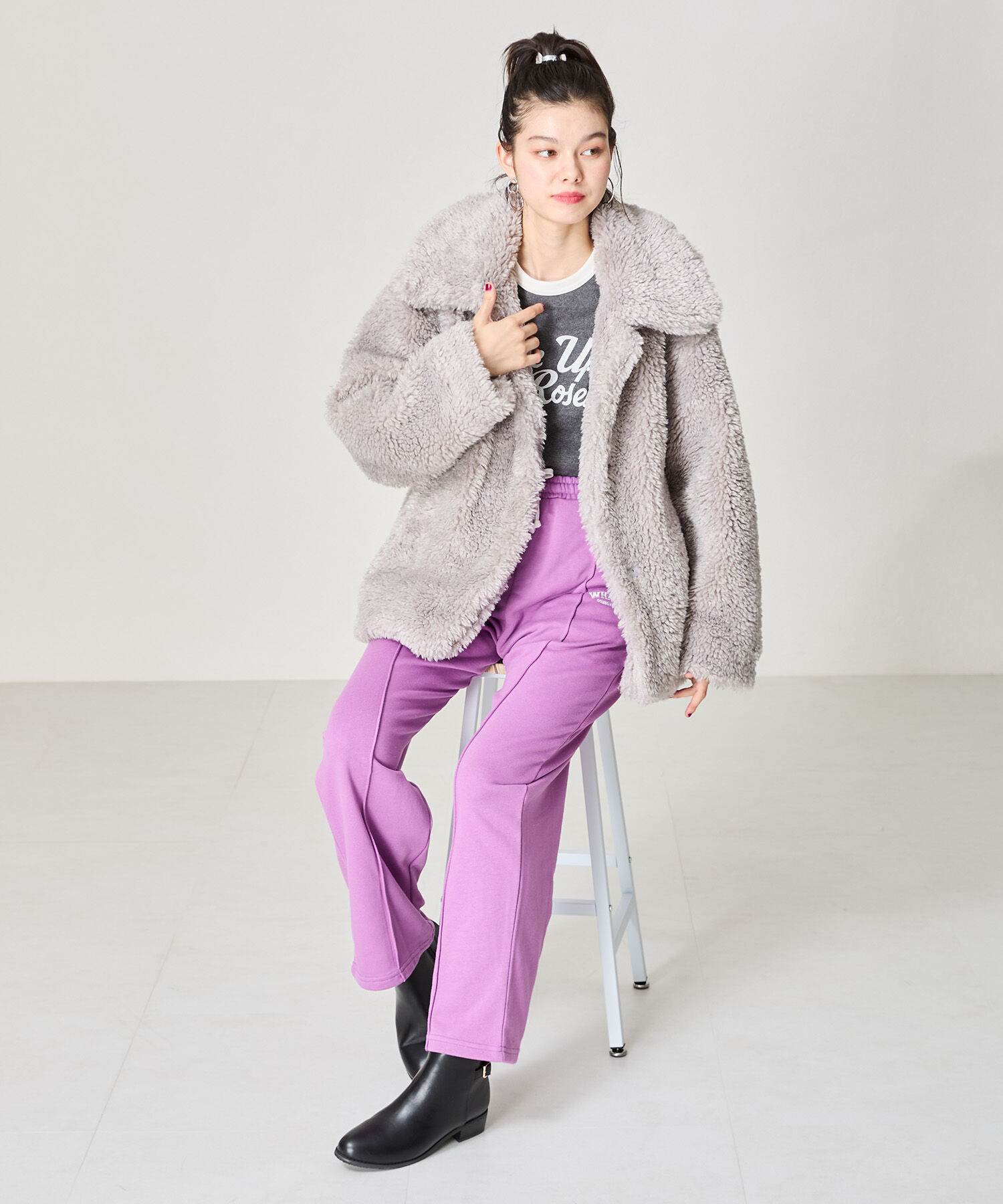 ORiental TRaffic「サイドベルトレインブーツ/R-0012」|レインシューズ|