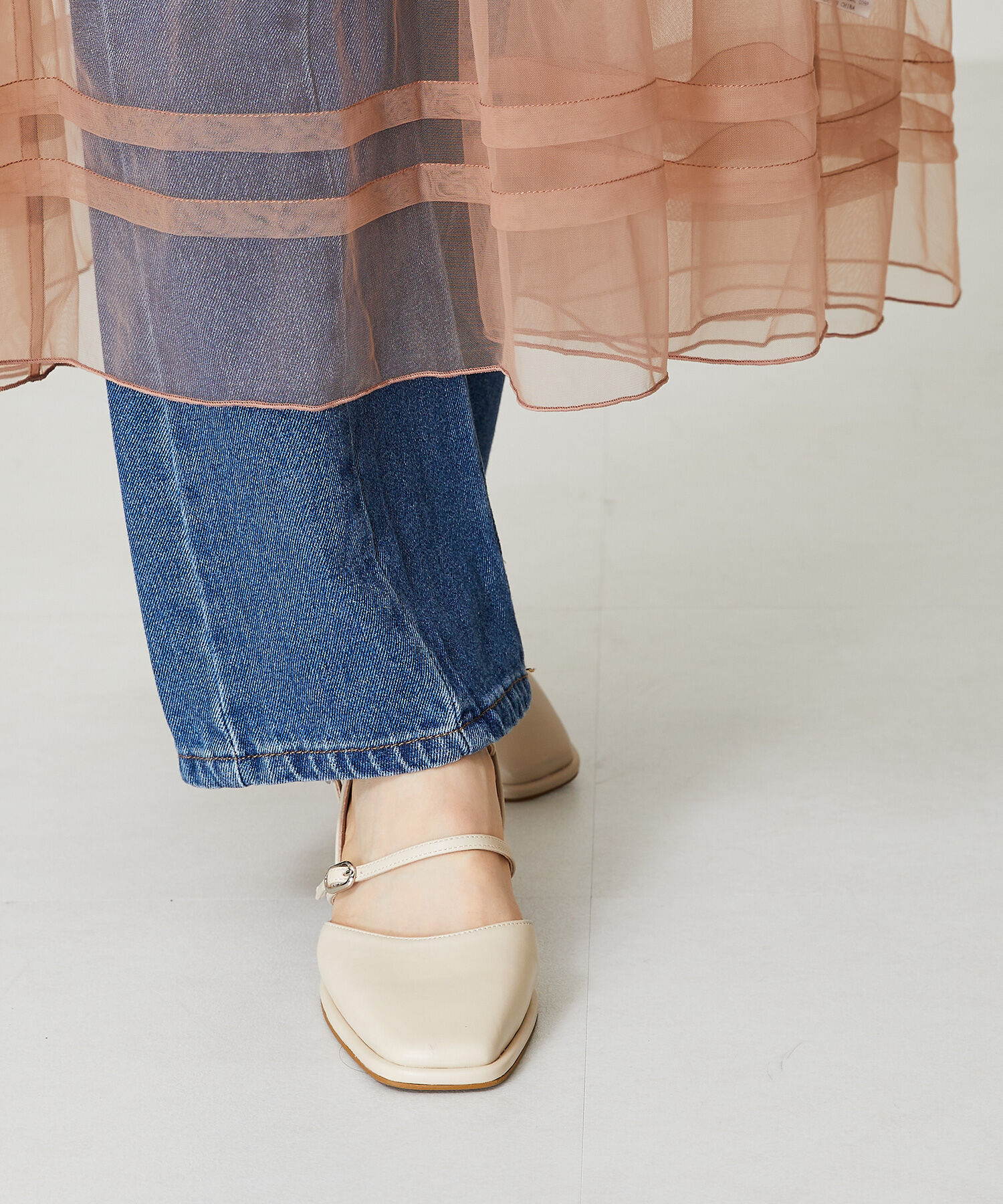 ORiental TRaffic「ダブルストラップヒールパンプス/41108」|パンプス|